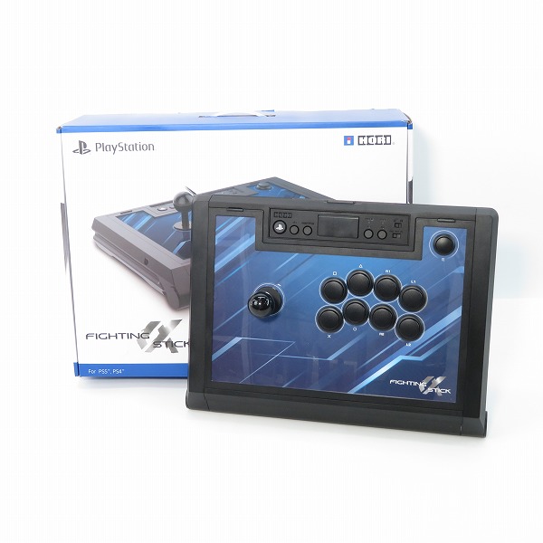 実際に弊社で買取させて頂いたHORI/ホリ Fighting Stick α/ファイティングスティック アルファ アーケードコントローラー/アケコン PS5/PS4/PC用 SPF-013