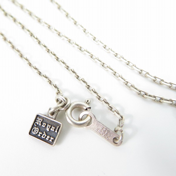 実際に弊社で買取させて頂いた【ジャンク】ROYAL ORDER/ロイヤルオーダー ネックレスチェーン