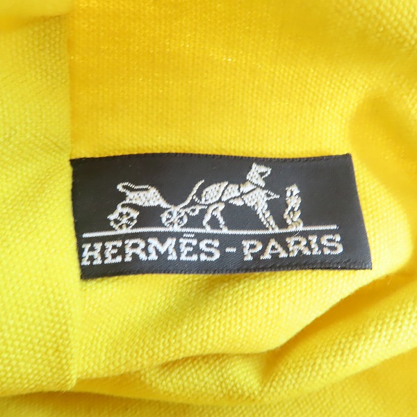 実際に弊社で買取させて頂いたHERMES/エルメス キャンバス セカンド/クラッチバッグの画像 4枚目