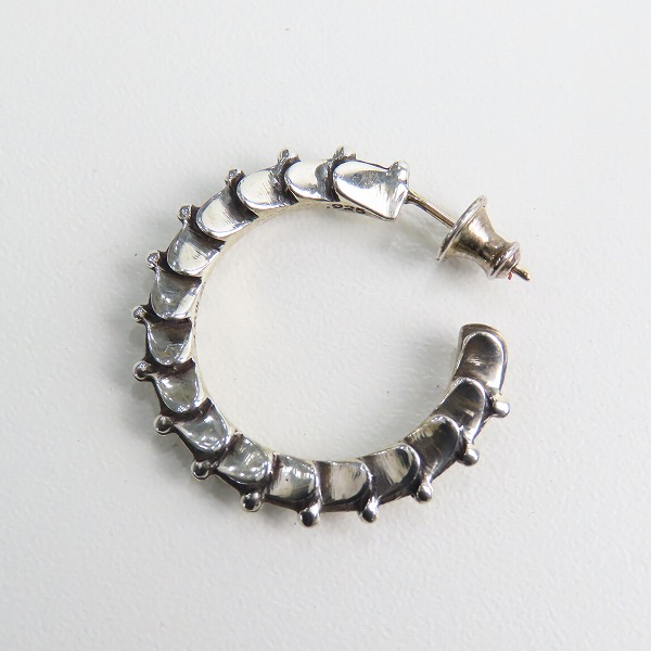 実際に弊社で買取させて頂いたCHROME HEARTS/クロムハーツ クロステイルフープピアス