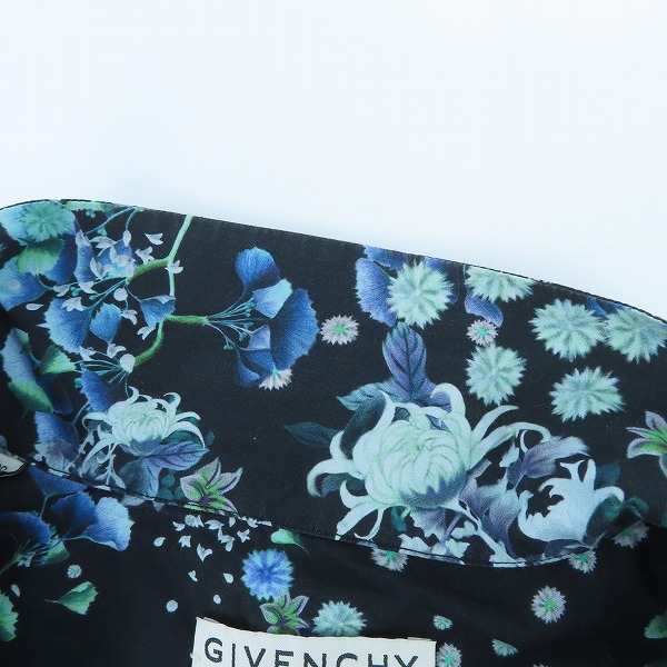 実際に弊社で買取させて頂いた【JPタグ】GIVENCHY/ジバンシィ Hawaii Floral Short Sleeve ハワイアン半袖シャツ BM60DV12MX/39の画像 6枚目