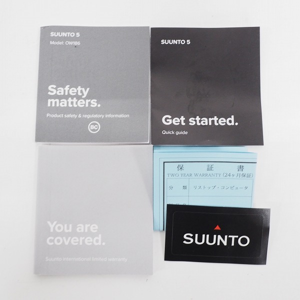 実際に弊社で買取させて頂いたSUUNTO/スント SUUNTO 5/スント ファイブ GPS スポーツウォッチ・スマートウォッチの画像 7枚目