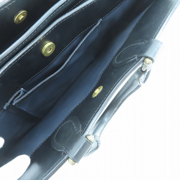 実際に弊社で買取させて頂いた土屋鞄製造所/ツチヤカバン MAGNUS マグナス ファスナートップ ブリーフ ビジネスバッグの画像 5枚目
