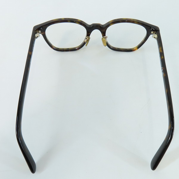 実際に弊社で買取させて頂いたTOM FORD/トムフォード 日本企画モデル ウエリントン型 アイウエア/メガネフレーム TF5858-D-B 052の画像 2枚目