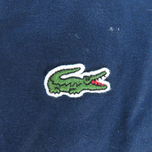 実際に弊社で買取させて頂いたLACOSTE/ラコステ スリムフィット クロコエンブレムクルーネックTシャツ TH5845L/Lの画像 6枚目