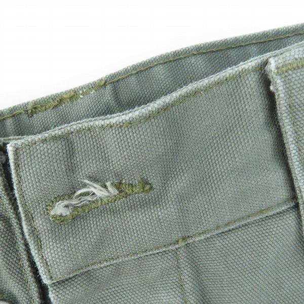 実際に弊社で買取させて頂いた【未使用】SUGAR CANE/シュガーケーン コットンキャンバス生地 ミリタリーショーツ/ハーフパンツ/SC51026/Sの画像 6枚目