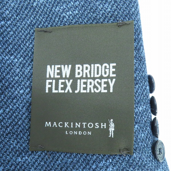 実際に弊社で買取させて頂いた【未使用】MACKINTOSH LONDON/マッキントッシュロンドン テーラードジャケット G1D17-505-26/40Lの画像 6枚目