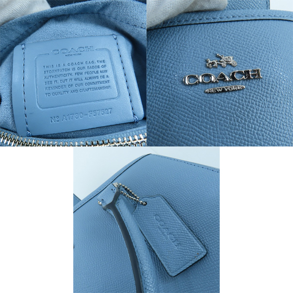 実際に弊社で買取させて頂いたCOACH/コーチ 2WAY ハンドバッグ/ショルダーバッグ F57527の画像 6枚目