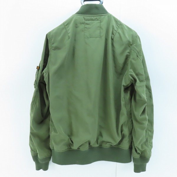 実際に弊社で買取させて頂いたALPHA INDUSTRIES/アルファインダストリーズ ライトウェイトM-1/フライトジャケット  TA1065-8203/Lの画像 1枚目