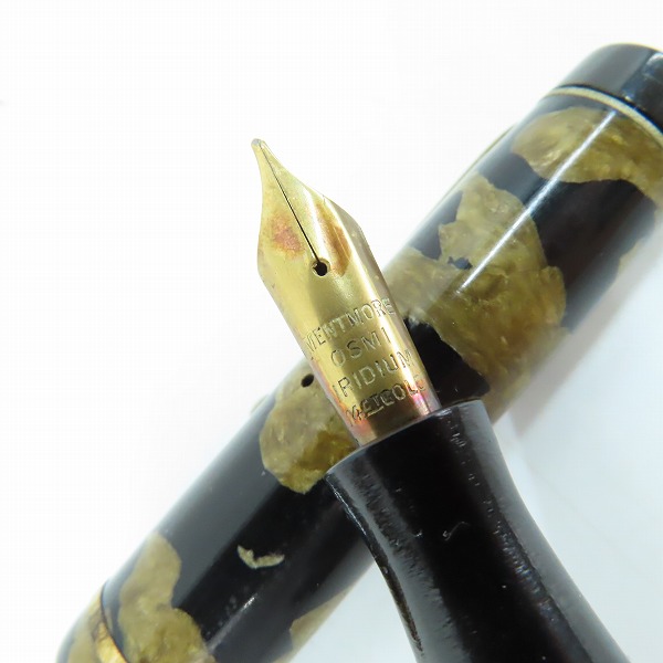 実際に弊社で買取させて頂いたMENTMORE/メントモア ペン先 14CT ビンテージ万年筆