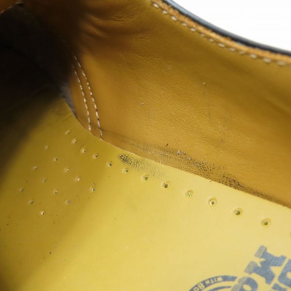 実際に弊社で買取させて頂いたDr.Martens/ドクターマーチン 1461 3EYE GIBSON SHOE 3ホールシューズ ブラック 11838002/1461/UK5の画像 6枚目