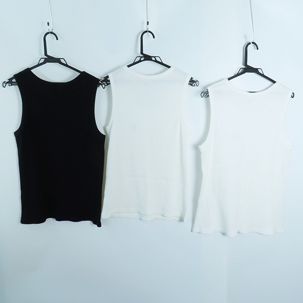 実際に弊社で買取させて頂いたCALEE/キャリー タンクトップ ブラック/ホワイト 3点セットの画像 1枚目