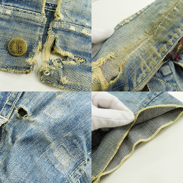 実際に弊社で買取させて頂いたLee/リー ヴィンテージ/ビンテージ デニムジャケットの画像 7枚目