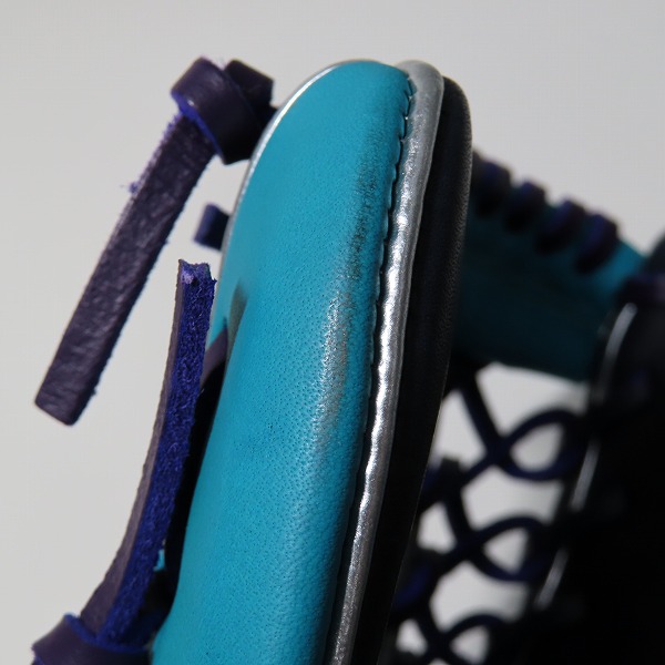 実際に弊社で買取させて頂いたRawlings/ローリングス HYPER TECH COLOR SYNC 軟式 外野手 右投げ用 グローブ GR4HTCY719の画像 9枚目