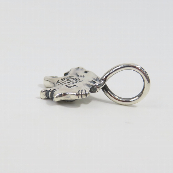 実際に弊社で買取させて頂いた（2）GANGSTERVILLE/ギャングスタービル × galcia/ガルシア ペンダントトップ "PANTHER" シルバーの画像 3枚目