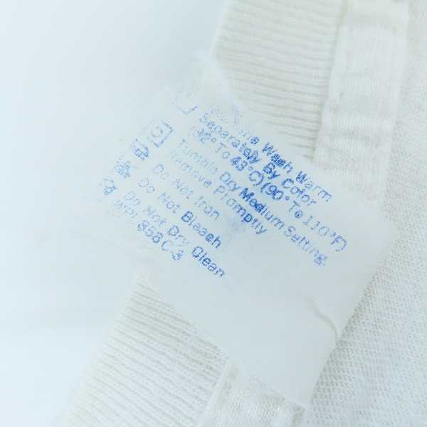 実際に弊社で買取させて頂いたMASERATI/マセラティ ヴィンテージ シングルステッチ 半袖Tシャツ の画像 3枚目