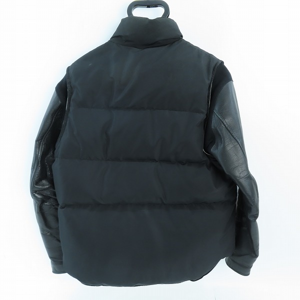 実際に弊社で買取させて頂いたUNDERCOVERISM/アンダーカバーイズム レザー切り替え ダウンジャケット B4215/2の画像 1枚目