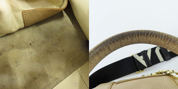 実際に弊社で買取させて頂いたMARC JACOBS/マークジェイコブス レザー 2WAY ハンドバック/ショルダーバックの画像 8枚目