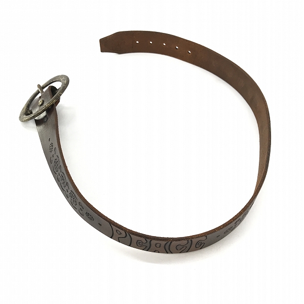 実際に弊社で買取させて頂いたVINTAGE WORKS/ヴィンテージ ワークス レザーベルト DH5737 33/84の画像 8枚目