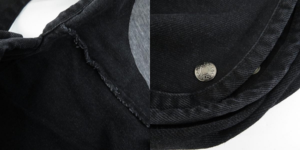 実際に弊社で買取させて頂いたHunting World/ハンティングワールド デニム メッセンジャーバッグ ショルダーバッグの画像 8枚目