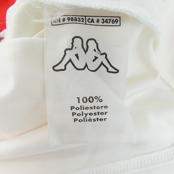 実際に弊社で買取させて頂いたkappa/カッパ フェイエノールト・ロッテルダム 01/02 ホーム レプリカユニフォーム ＃14 小野伸二/Mの画像 7枚目