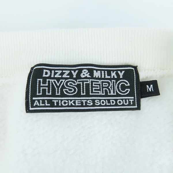 実際に弊社で買取させて頂いたHYSTERIC GLAMOUR/ヒステリックグラマー SBM FLYING V スウェット 02233CS03/Mの画像 2枚目