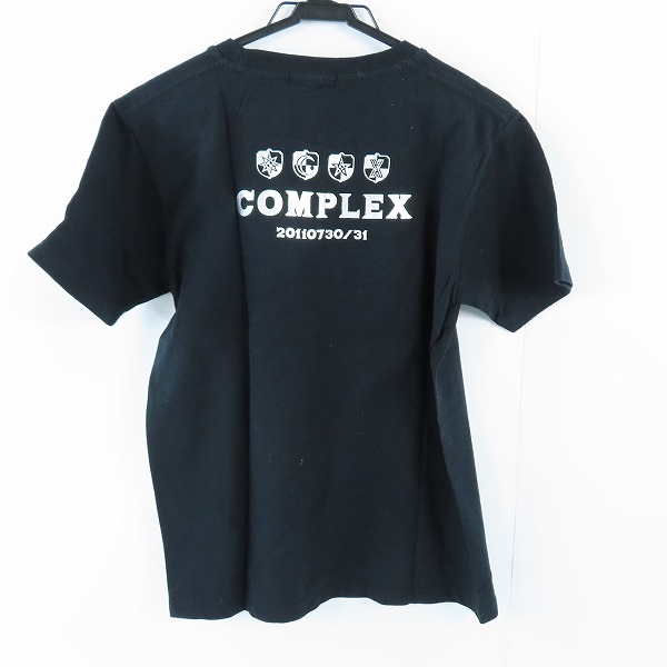 実際に弊社で買取させて頂いたCOMPLEX/コンプレックス 20110730/31 バンドTシャツ 半袖 /Mの画像 1枚目
