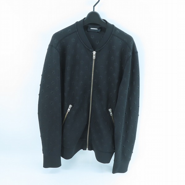 実際に弊社で買取させて頂いたDIESEL/ディーゼル スター型押し トラックジャケット/M