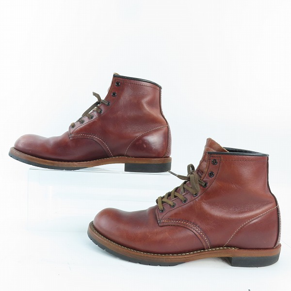 実際に弊社で買取させて頂いたRED WING/レッドウィング BECKMAN/ベックマン ブーツ 9011/10Dの画像 3枚目