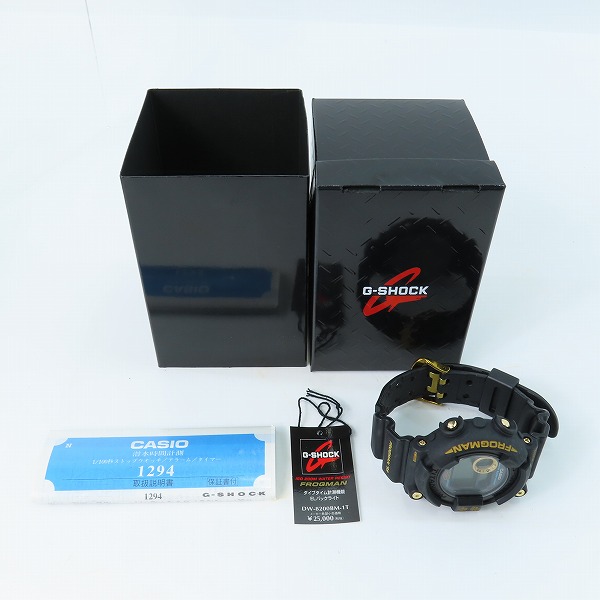 実際に弊社で買取させて頂いたG-SHOCK/G-ショック FROGMAN/フロッグマン 腕時計 DW-8200【動作未確認】の画像 6枚目