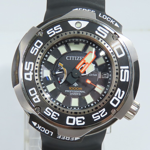 実際に弊社で買取させて頂いたCITIZEN/シチズン PROMASTER/プロマスター MARINE エコ・ドライブ 1000m BN7020-09Eの画像 1枚目