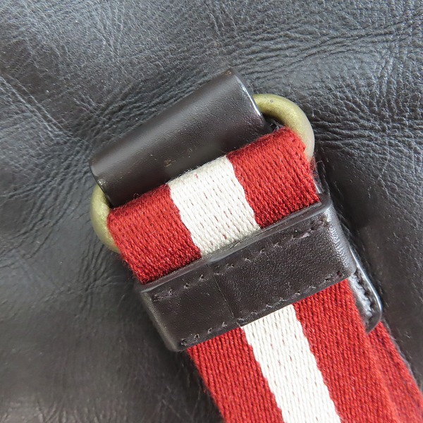 実際に弊社で買取させて頂いたBALLY/バリー レザー ボストンバッグ/トラベルバッグの画像 7枚目