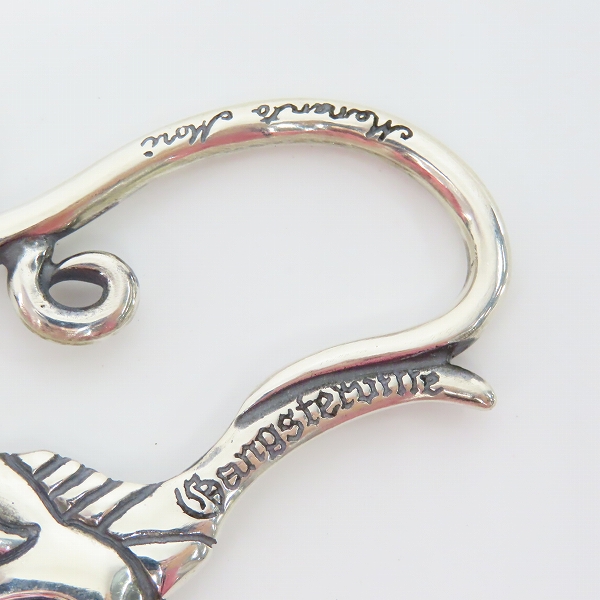 実際に弊社で買取させて頂いた（2）GANGSTERVILLE×Galcia/ギャングスタービル×ガルシア スワロー キーホルダー シルバーの画像 4枚目