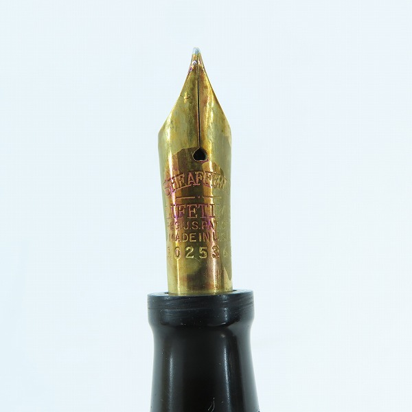 実際に弊社で買取させて頂いた【難有り】SHEAFFER/シェーファー レバーフィラー式 ヴィンテージ マーブル柄 万年筆 の画像 1枚目