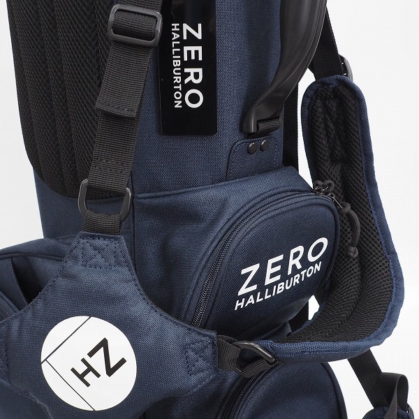 実際に弊社で買取させて頂いたZERO HALLIBURTON/ゼロハリバートン ゴルフ スタンド式 7分割キャディバッグ ネイビーの画像 4枚目