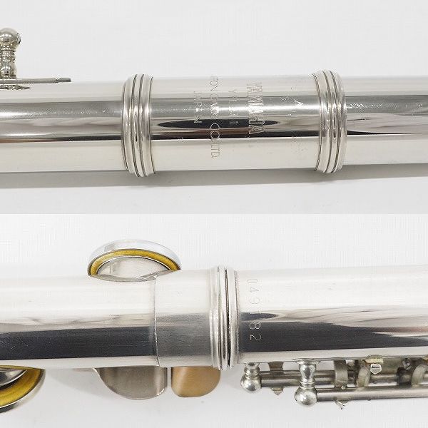 実際に弊社で買取させて頂いたYAMAHA/ヤマハ YFL211/YFL-211 フルート Eメカ付 ハードケース付の画像 3枚目