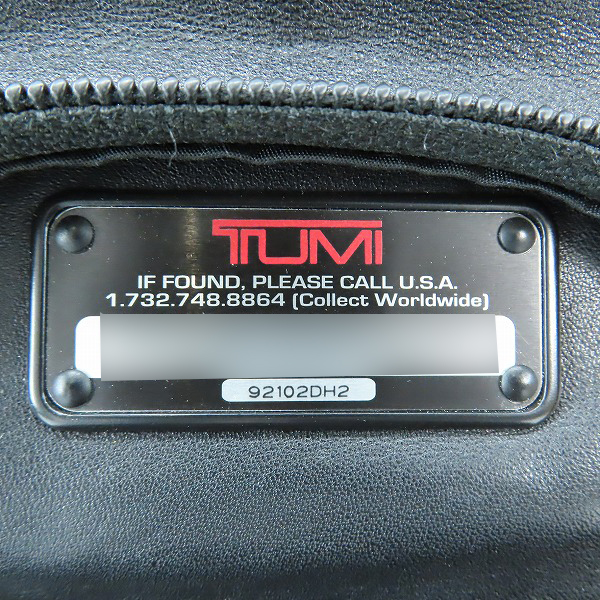実際に弊社で買取させて頂いたTUMI/トゥミ ボディバッグ ショルダーバッグ 92102DH2の画像 5枚目