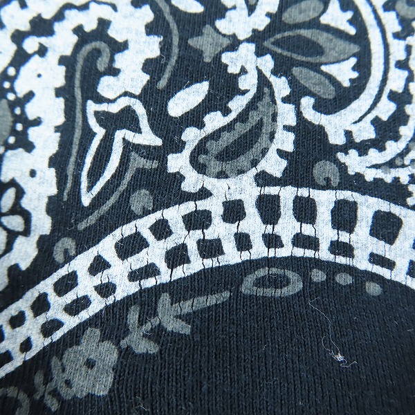 実際に弊社で買取させて頂いたALEXANDER MQUEEN/アレキサンダーマックイーン スカル ペイズリー 半袖Tシャツ の画像 7枚目