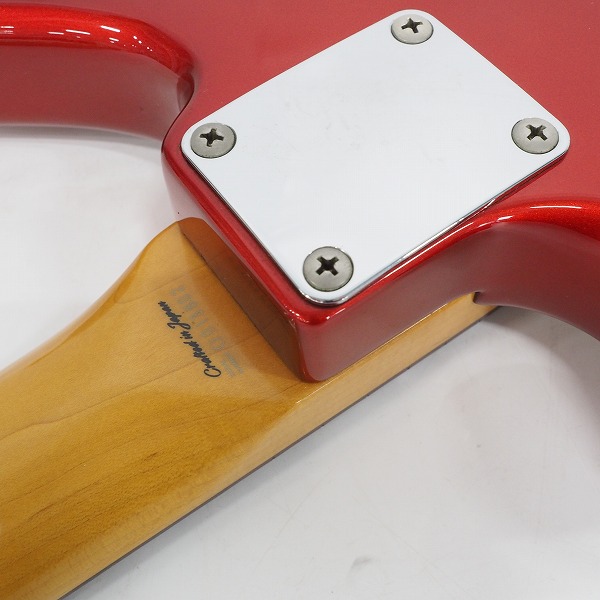 実際に弊社で買取させて頂いた★Fender Japan/フェンダージャパン JG-66 JAGUAR/ジャガー マッチングヘッド エレキギター ソフトケース付の画像 8枚目