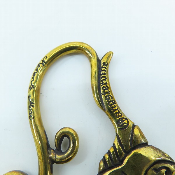 実際に弊社で買取させて頂いたGANGSTERVILLE×Galcia/ギャングスタービル×ガルシア SWALLOW WALLET-CHAIN/スワロー ウォレットチェーン/真鍮/ブラス 50cmの画像 3枚目