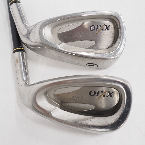 実際に弊社で買取させて頂いたDUNLOP/ダンロップ XXIO/ゼクシオ 2代目 アイアン #4～9,P,A,Sw 9本セット MP200 FLEX：Rの画像 5枚目