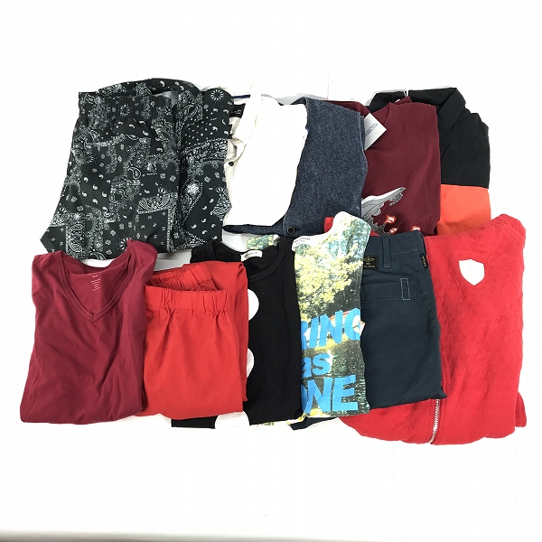 実際に弊社で買取させて頂いた【おまとめ】コムデギャルソン/ポールスミス/アーバンリサーチ 等 メンズ/レディース パンツ/シャツ/ジップアップジャケット 他