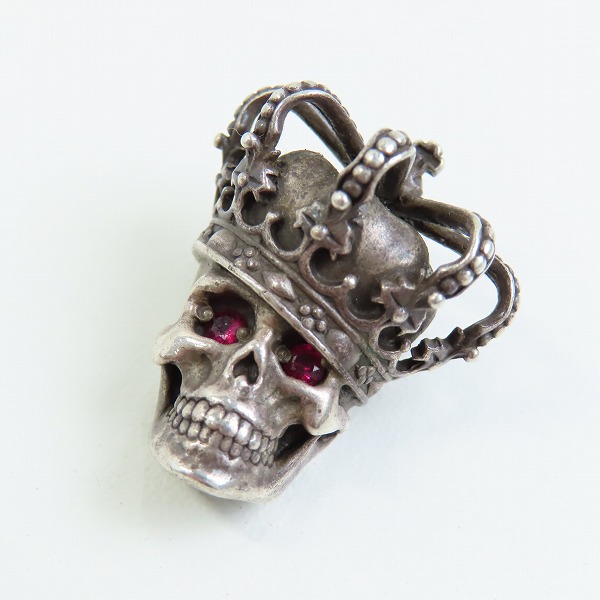 実際に弊社で買取させて頂いたJustin Davis/ジャスティンデイビス ESSENTIAL SKULL PENDANT/エッセンシャルスカルペンダントトップ SPJ155