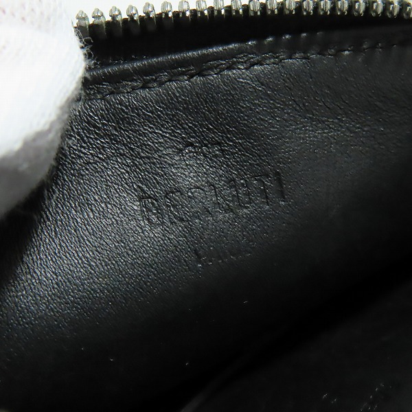 実際に弊社で買取させて頂いたBerluti/ベルルッティ KOA MAXI/コアマキシ カリグラフィ ジップ付き 名刺入れ/カードケース の画像 4枚目