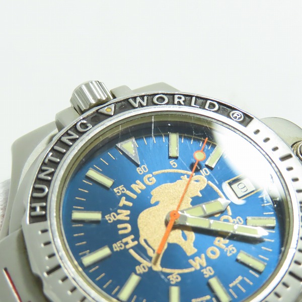 実際に弊社で買取させて頂いたHUNTING WORLD/ハンティングワールド コンパスウォッチの画像 6枚目