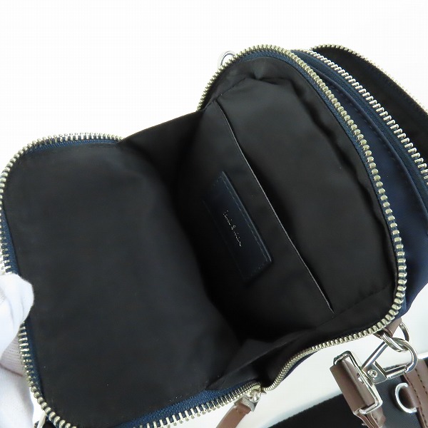 実際に弊社で買取させて頂いたPaul Smith/ポールスミス カラーブロック レザー切替 ショルダーバッグ APS-321の画像 3枚目