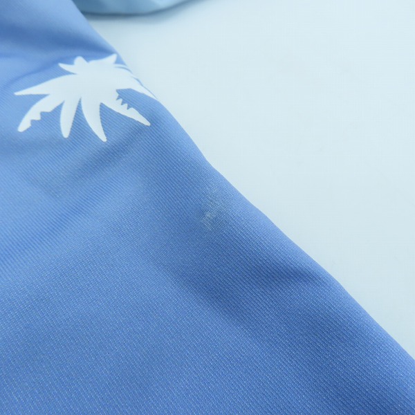 実際に弊社で買取させて頂いた【未使用】BEAMS GOLF/ビームスゴルフ ORANGE LABEL/グラデーション パームツリー ポロシャツ 82-02-0565-444/Mの画像 7枚目