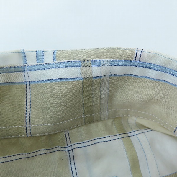 実際に弊社で買取させて頂いた【JPタグ】ETRO/エトロ チェック柄長袖シャツ 38の画像 5枚目