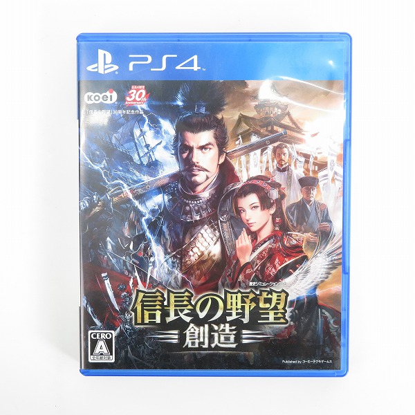 実際に弊社で買取させて頂いたPS4/プレイステーション4 ソフト コーエーテクモゲームス 信長の野望 創造