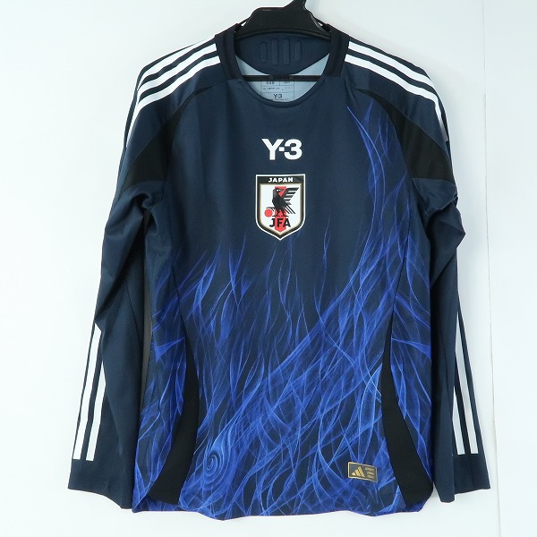 実際に弊社で買取させて頂いたY-3/ワイスリー サッカー日本代表 2024 ホーム オーセンティック 長袖ユニフォーム IS5611/M